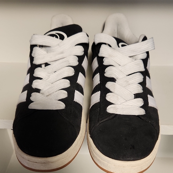 Adidas Campus 00s Black and White Men's Shoes - Picture 2 of 8